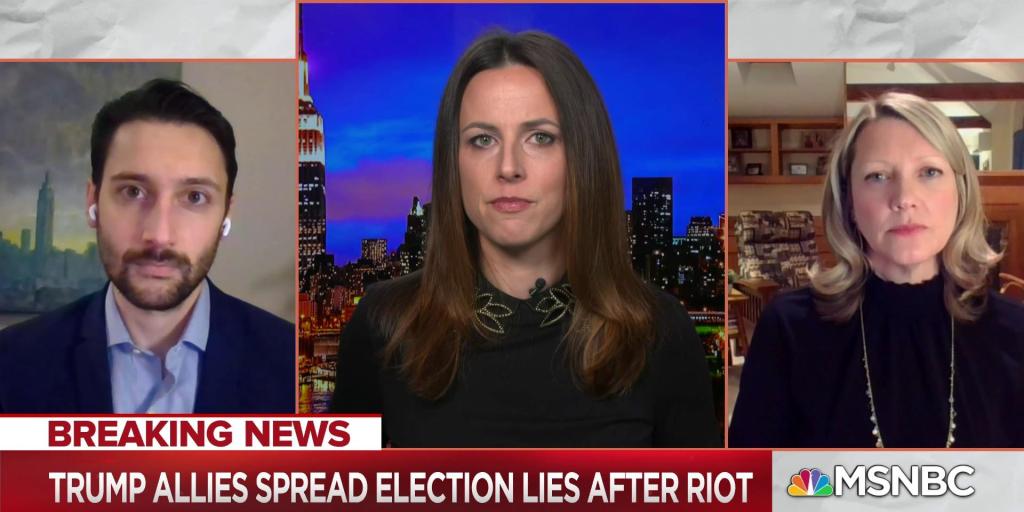 NICDInstitute's tweet card. Trump’s followers have found comfort in conspiracy theories, but it’s more urgent than ever to bring them back to reality. Professor of Communication and