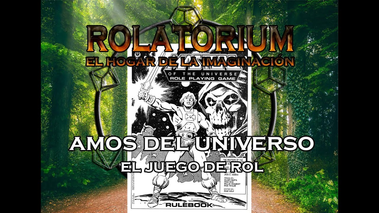 RolatoriumCCR's tweet card. Amos del Universo: El Juego de rol #motu #juegoderol #reseña #reseñ...