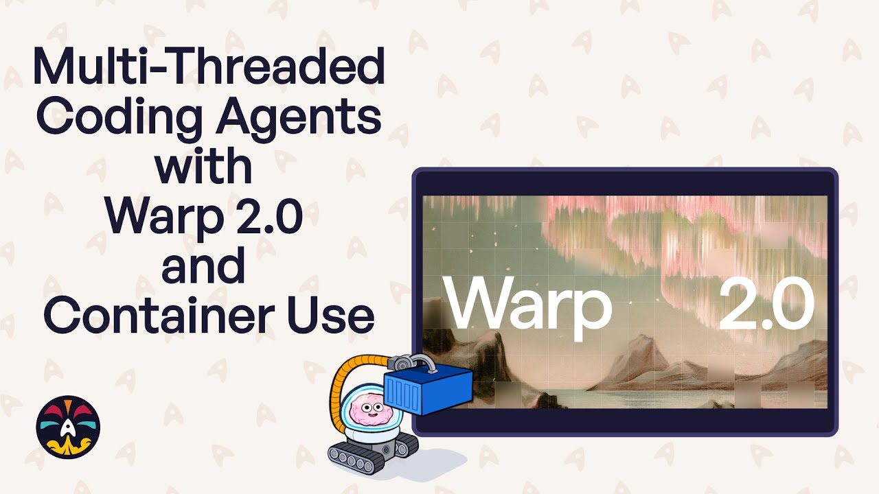 dagger_io's tweet card. Multi-Threaded Coding Agents with Warp 2.0 and Container Use
