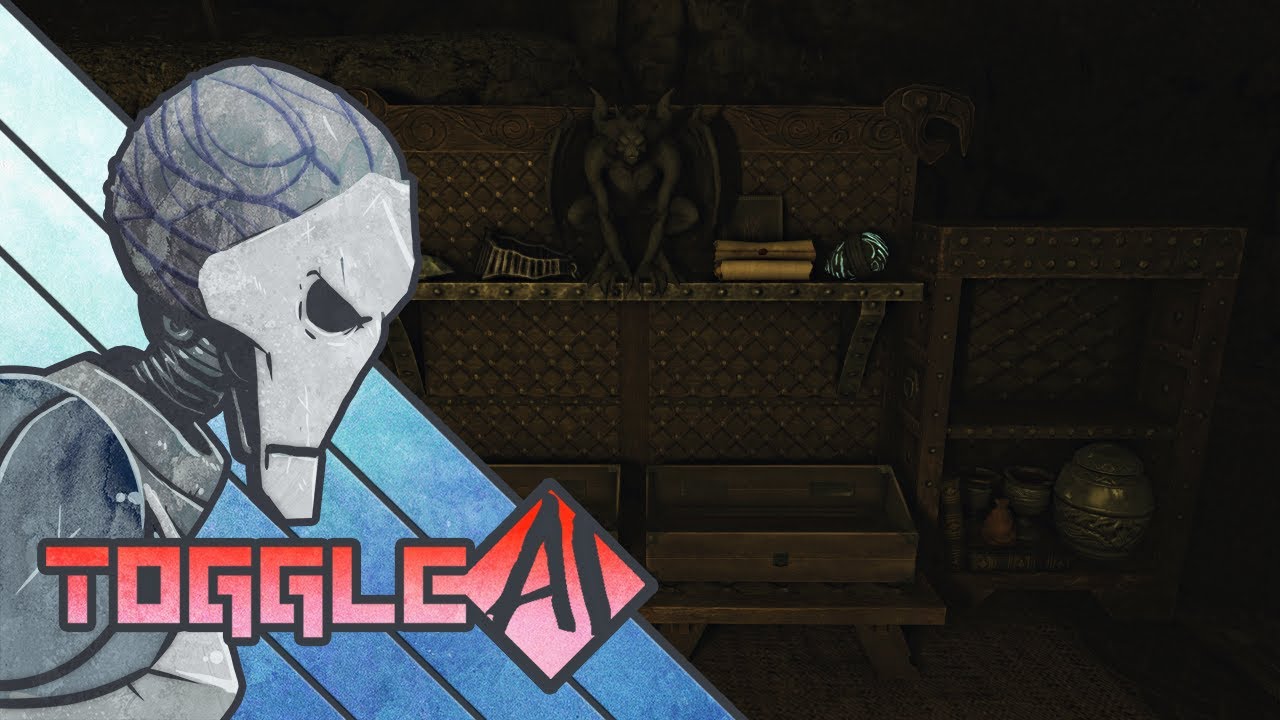 ToggleAI's tweet card. Skyrim Vampire Home Mod | Crypt of the Old Guard by ToggleAI | PS4,...