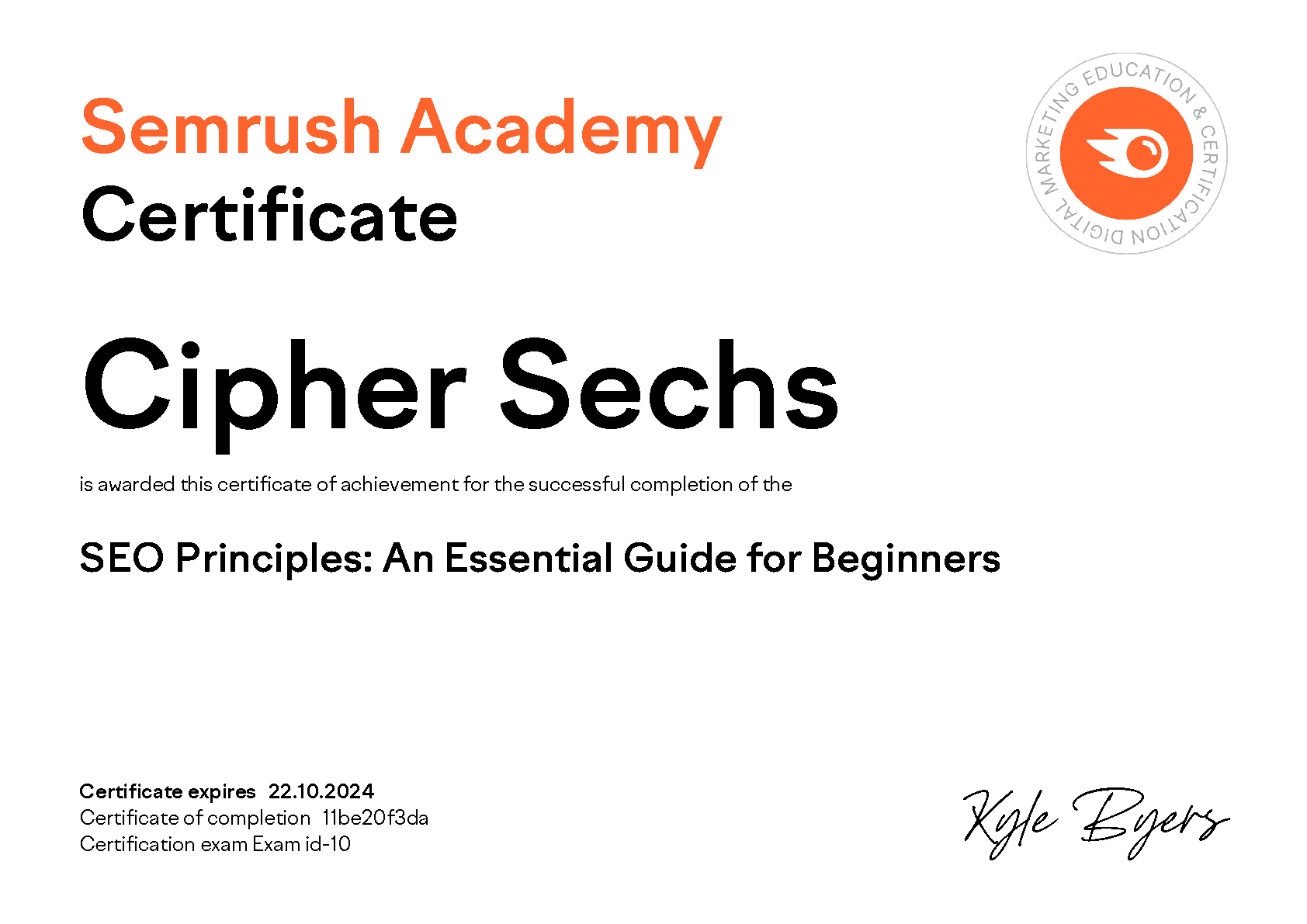 CipherSechs's tweet card. Get to know the essentials of SEO in this hands-on course. You’ll learn how to do all the basics, including keyword research, on-page SEO, technical SEO, and off-page SEO.
