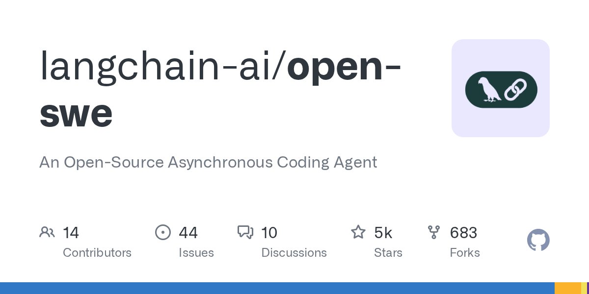 dat_nguyen94's tweet card. An Open-Source Asynchronous Coding Agent. Contribute to langchain-ai/open-swe development by creating an account on GitHub.