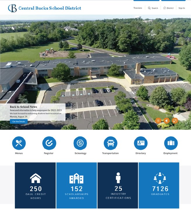 cbjjaffe's tweet card. The new website launches on Monday!! Mark Walz gave a presentation on the legality of AI. CB South participated in an Esports Event.