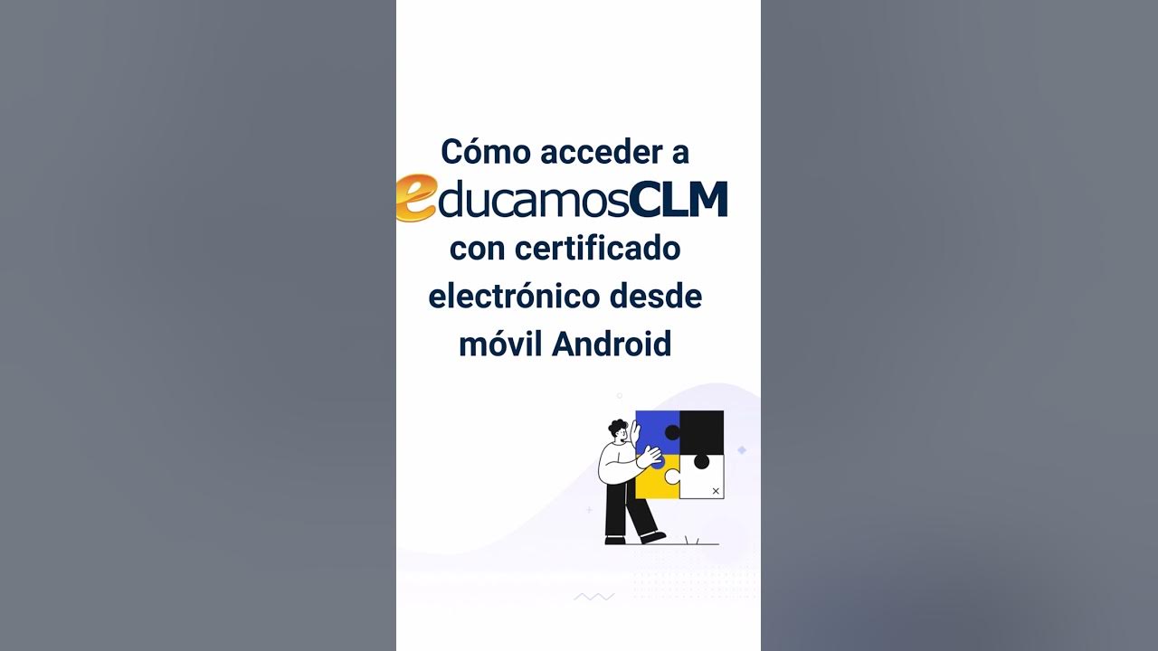 educajccm's tweet card. Acceso de docentes a #EducamosCLM en móviles con sistema Cl@ve