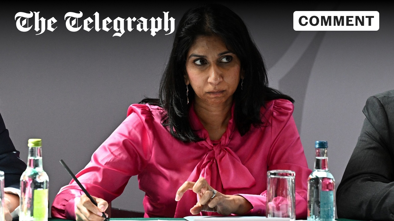 SuellaBraverman's tweet card. The British people put their trust in this government. I will never betray that