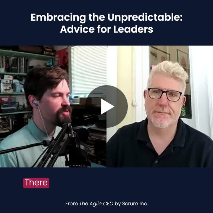 jeffsutherland's tweet card. "You have to be open to the unpredictable. And, be ready to act when it arrives." This week on The Agile CEO, JJ Sutherland sat down with game studies professor Cameron Kunzelman to explore what game...