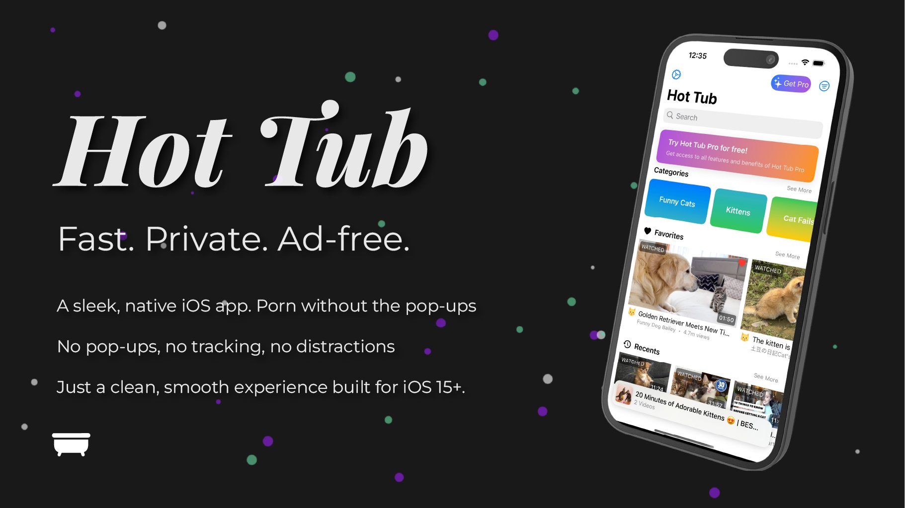 C1d3rDev's tweet card. The first native iOS porn app. Queue videos in tabs, swipe between them, and keep watching in PIP while browsing. Favorites, watch history, and more. Free, private, no account needed. iOS 15+