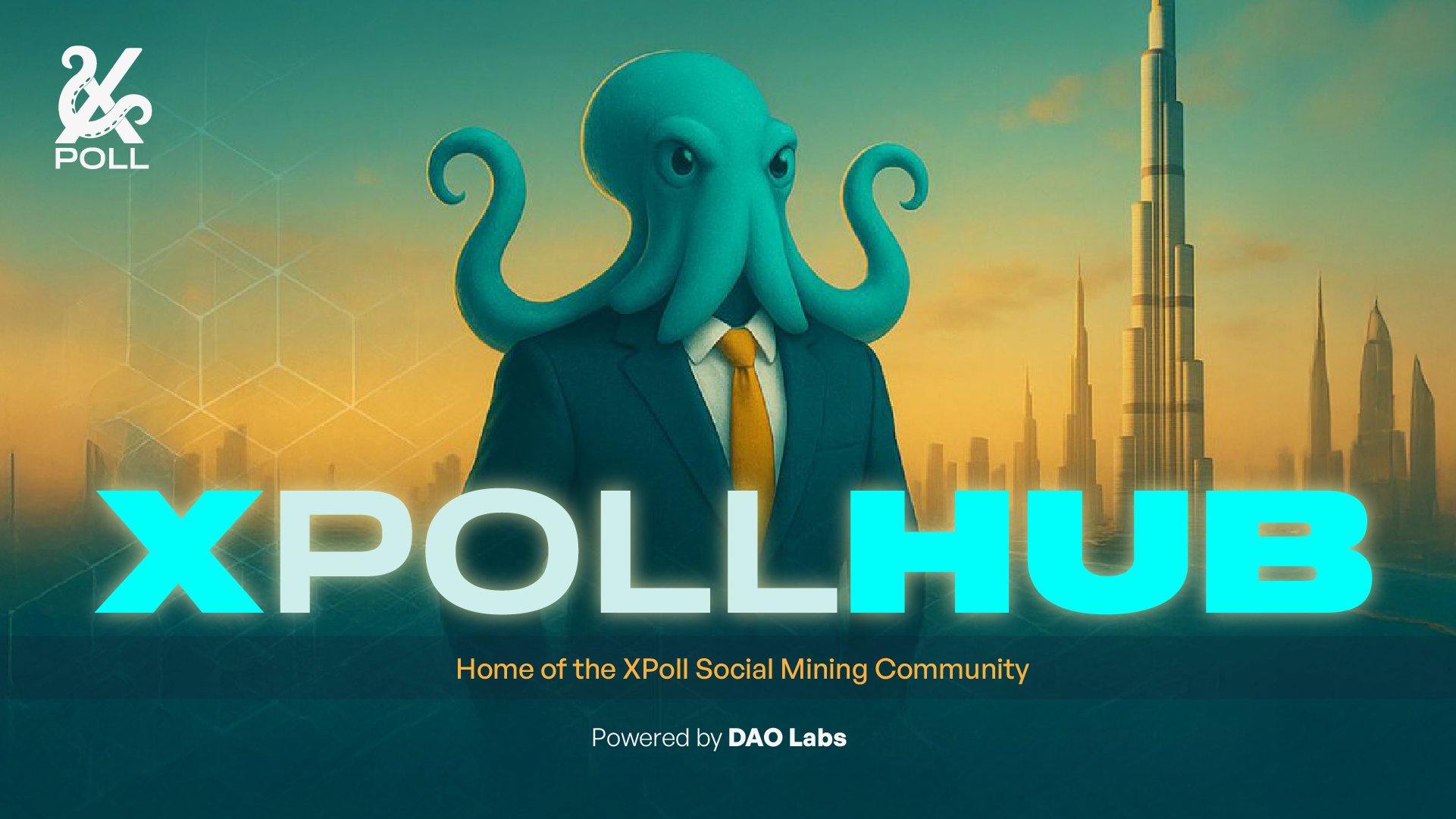 via__trader's tweet card. XPoll Hub is where the Social Mining Community supports XPoll to turn opinions into action—an interactive hub to vote, engage, and shape the future together.