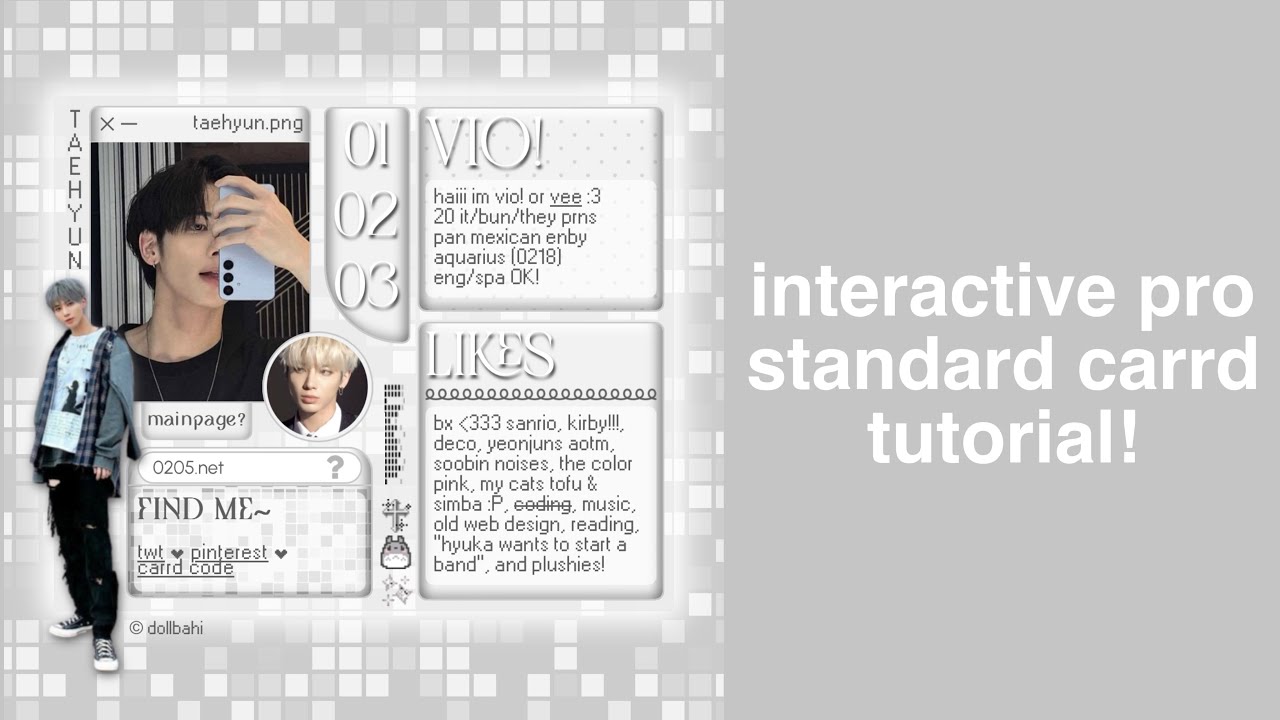 crrdcore's tweet card. simple & interactive carrd tutorial! © dollbahi [PRO STANDARD] tut #29