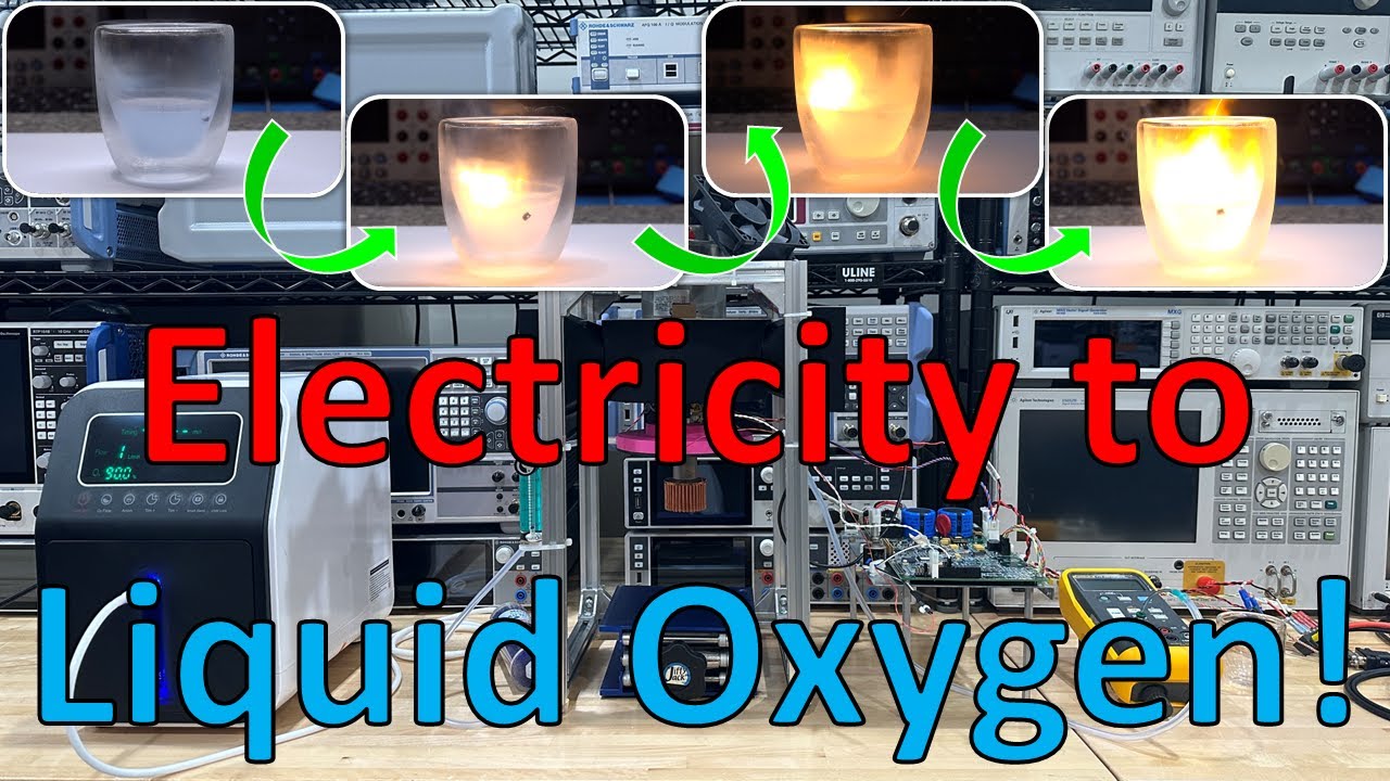 TheSignalPath's tweet card. TCP #1 - From Electricity to Liquid Oxygen & Nitrogen! Thermodynami...