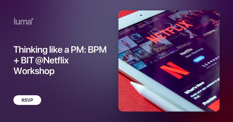 BlacksInTechNYC's tweet card. Join us for an engaging and insightful workshop cohosted by BPM and BIT on July 29, 2024, from 6:00 PM to 8:30 PM at Netflix's vibrant New York office located…