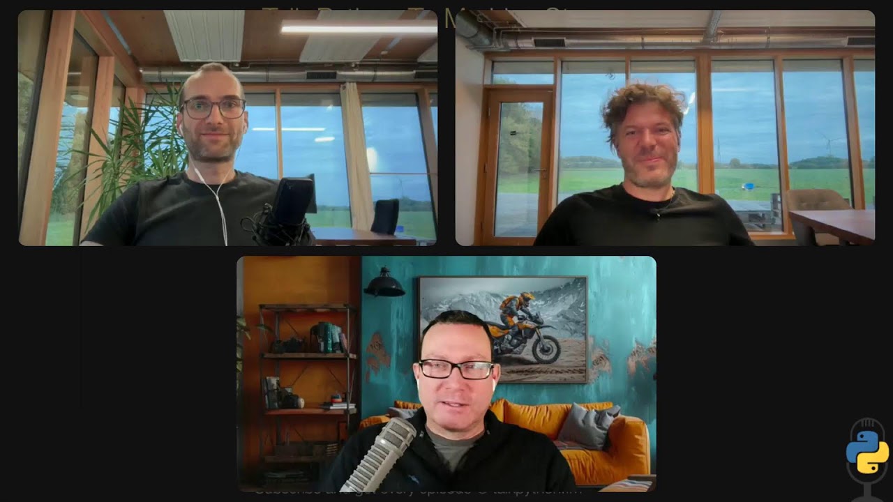 TalkPython's tweet card. Building a UI in Python usually means choosing between 'quick and limited' or 'powerful and painful.' What if you could write modern, component-based web apps in pure Python and still keep full...