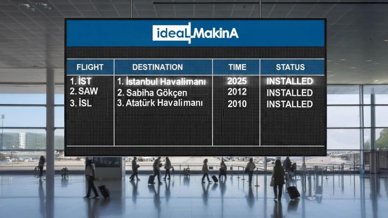 idealgrafik's tweet card. İt is ready for departure!