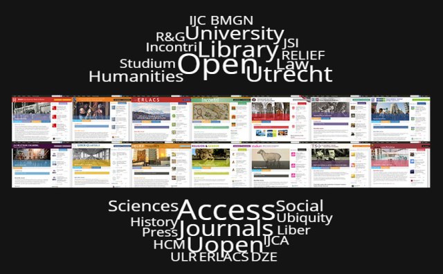 UopenAccess's tweet card. Utrecht University Library Open Access Journals , or Uopen Journals, provides a publishing platform for ambitious researchers or editorial boards (Utrecht University related) that wish to publish a…