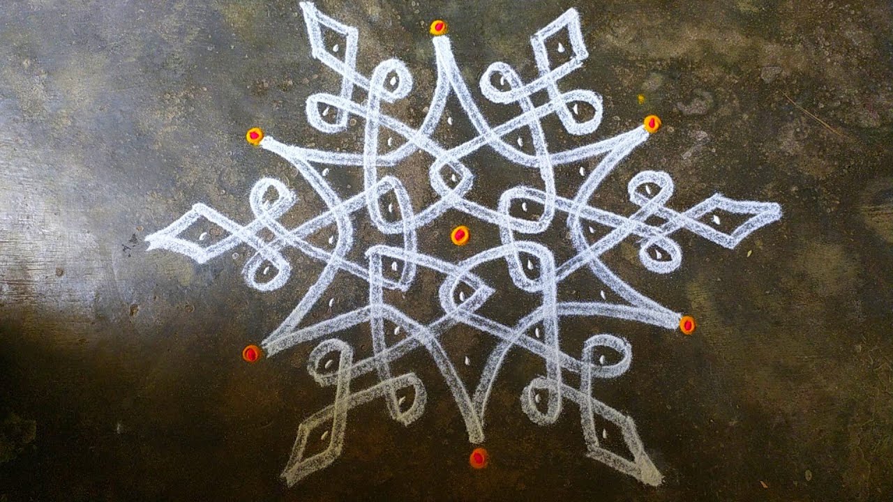 TodayKolangal's tweet card. Onam special chukkala muggulu | Navaratri special sikku kolam designs...