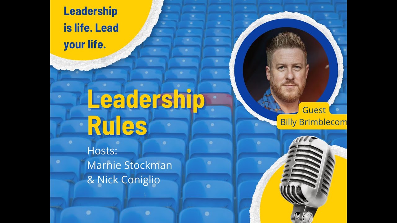 leaditlikelasso's tweet card. Leadership Rules #2: Billy Brimblecom - Thundergong!