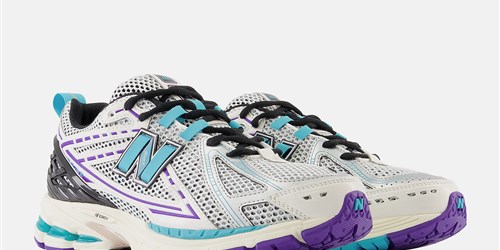 netguide's tweet card. Par Sneakers.fr : New Balance s'inspire des Charlotte Hornets pour sa 1906R. Découvrez en images la New Balance 1906R White Aqua Purple sur SNEAKERS...