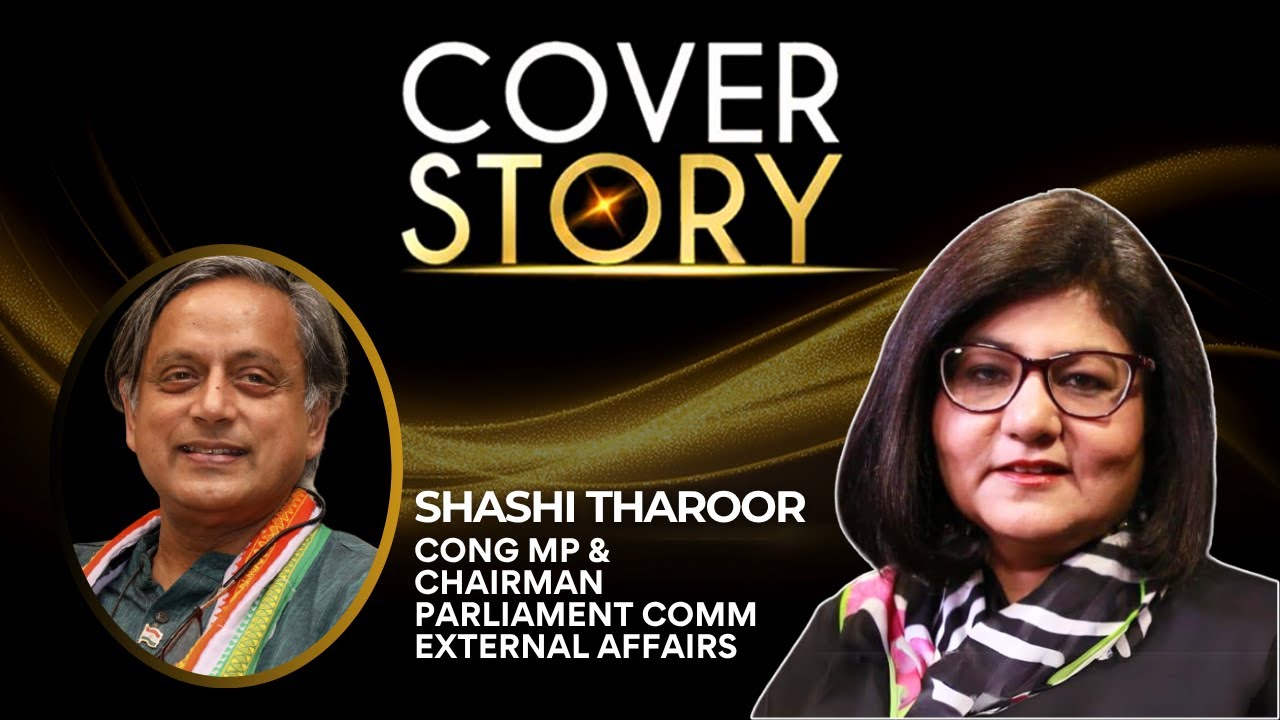 Priyascorner's tweet card. SHASHI THAROOR ON COVER STORY - OPERATION SINDOOR |COVER STORY WITH...