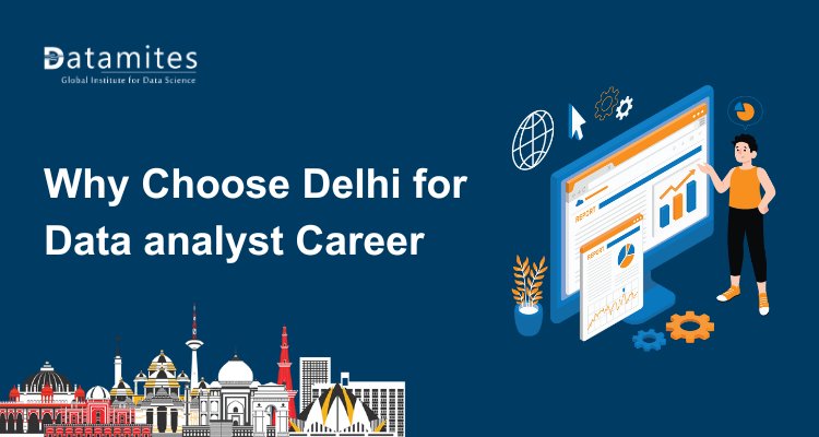 DataMites's tweet card. Explore why students in Delhi should choose Data Analytics as a career. Gain in-demand skills, access top training, internships, and job opportunities with expert guidance to build a successful...