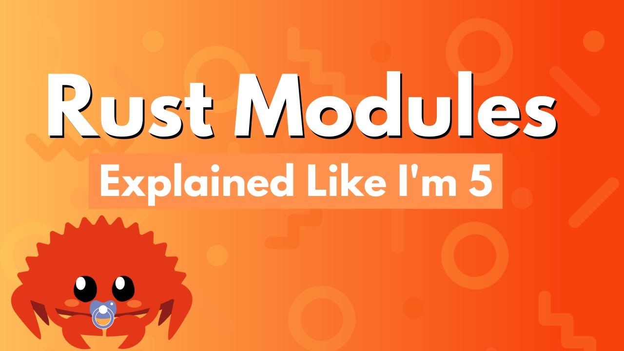 0xLoopTheory's tweet card. Rust Modules - Explained Like I'm 5