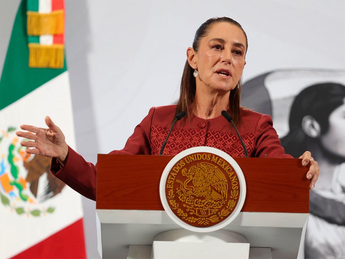 zolonoticias's tweet card. La presidenta de México, Claudia Sheinbaum Pardo, respondió esta mañana a las declaraciones de su homólogo peruano, José Jerí Oré, quien sugirió una posible intervención a la embajada de México para...