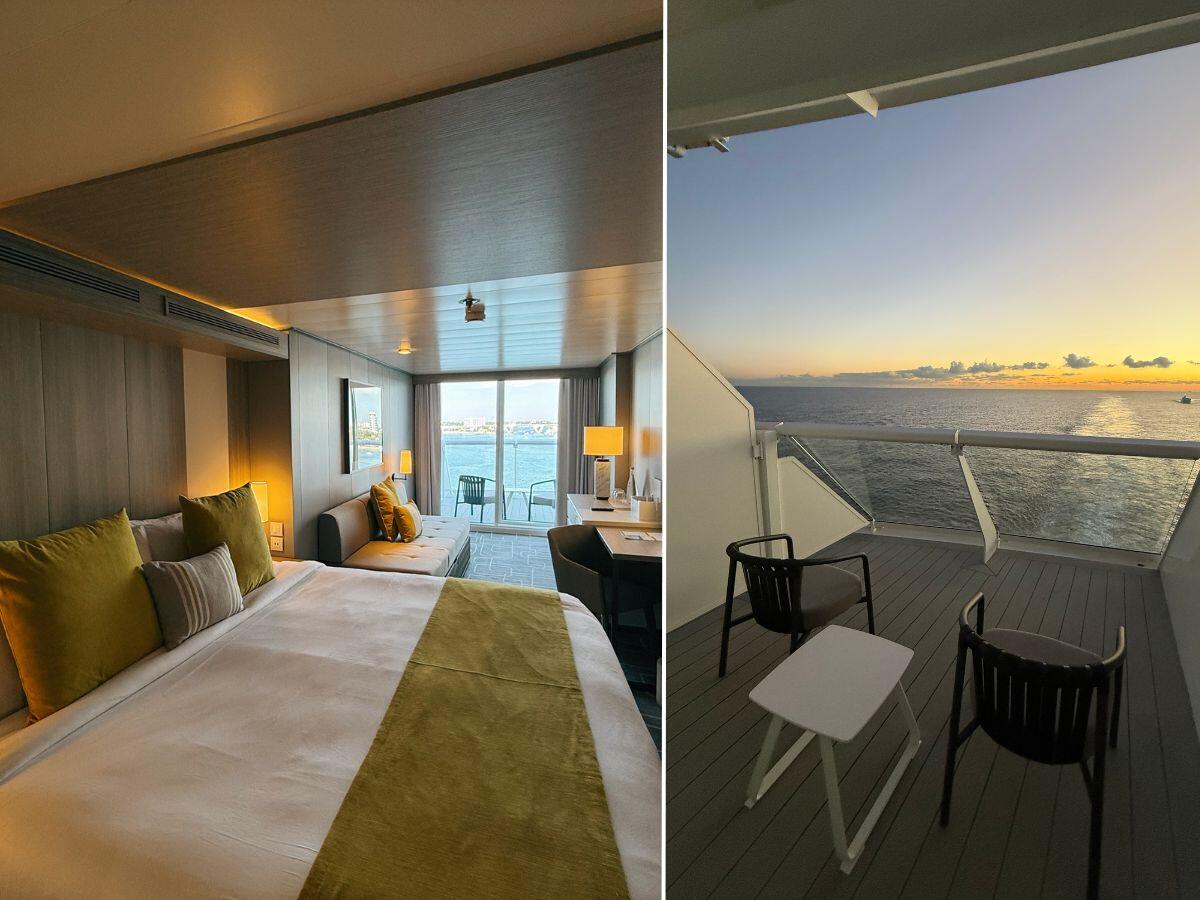 theRCLblog's tweet card. After staying in standard ocean-view balconies, interior-facing balconies, and infinite verandas, I finally tried an aft balcony.  Aft balcony cabins...