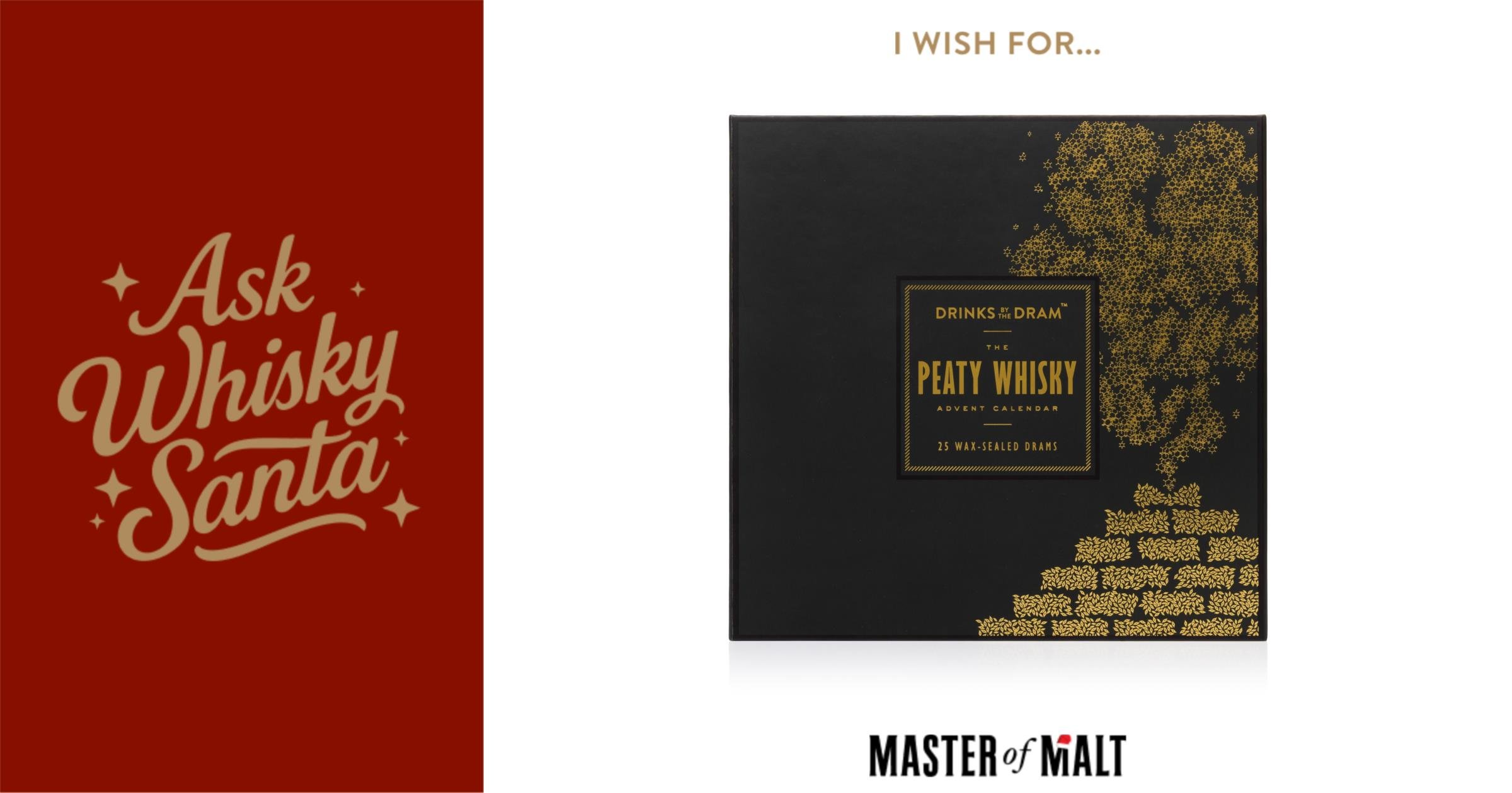 jonpearcewhufc's tweet card. Ahh December! The best time for cosy fireside sipping, and this Peaty Whisky Advent Calendar from Drinks by the Dram......