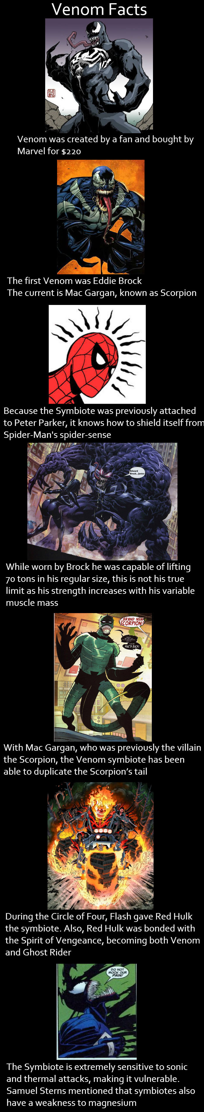 Humor_Daily's tweet card. Venom Facts. Doctor Doom Comp: Spider-Man Comp: www.funnyjunk.com/Spider-Man+Facts/funny-pictures/5050620/ Captain America Comp: www.funnyjunk.com/Captain+Ameri