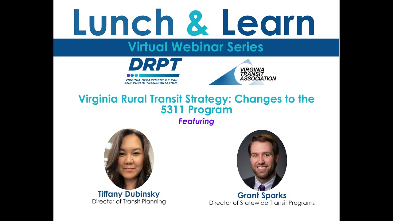 VaTransitAssoc's tweet card. Virginia Rural Transit Strategy: Changes to the 5311 Program