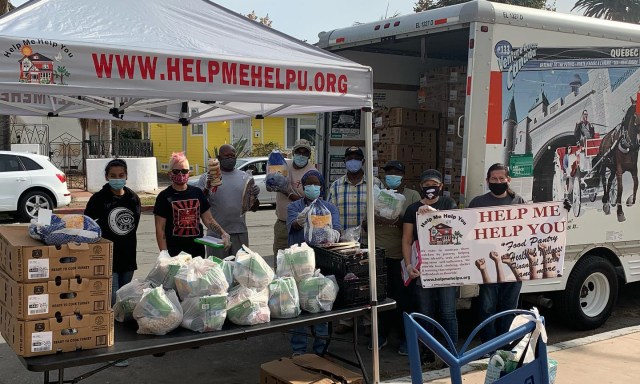 helpmehelpuLB's tweet card. The nonprofit expanded its grocery delivery service to surrounding cities to help seniors and people with disabilities access nutritious food.