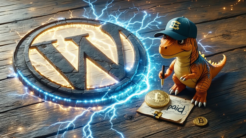 Bill_Colgates's tweet card. Bitcoin Lightning pour WordPress. Monétisez vos articles en 1 clic : paywall Lightning, donations, zéro commission.