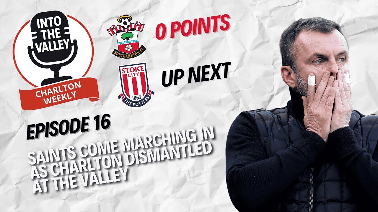 in2thevalleypod's tweet card. SAINTS COME MARCHING IN AS CHARLTON DISMANTLED AT THE VALLEY