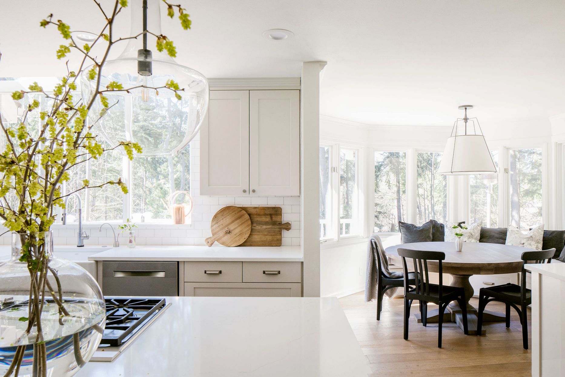 helpusell's tweet card. Designers are partial to these gray paint shades, which are anything but gloomy.