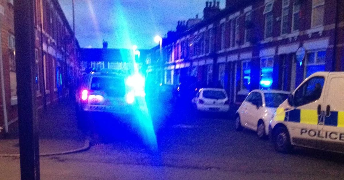 ManchesterClass's tweet card. Residents say firefighters and paramedics were also at the address for more than an hour