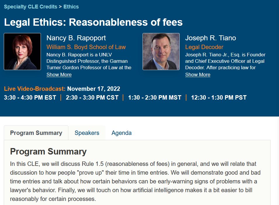 legaldecoder's tweet card. There's more than an Ethics credit benefit here....stay tuned more to follow.... Here is the link: https://lnkd.in/giQKrqv8