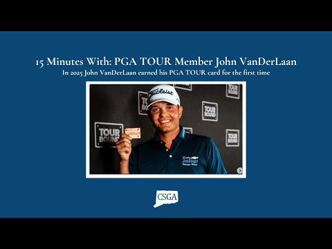 CSGALinks's tweet card. 15 Minutes With: PGA TOUR Member John VanDerLaan