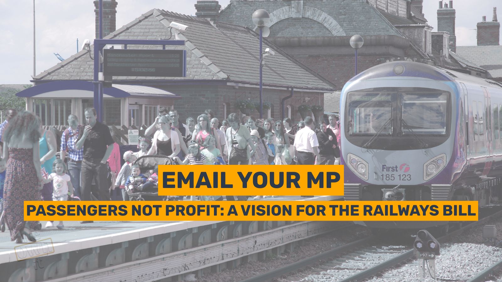 kaiteoreilly's tweet card. Our rail fares could be going up by 5.5% next year. But if the government truly delivers public ownership of rail, fares could be cut, not raised.