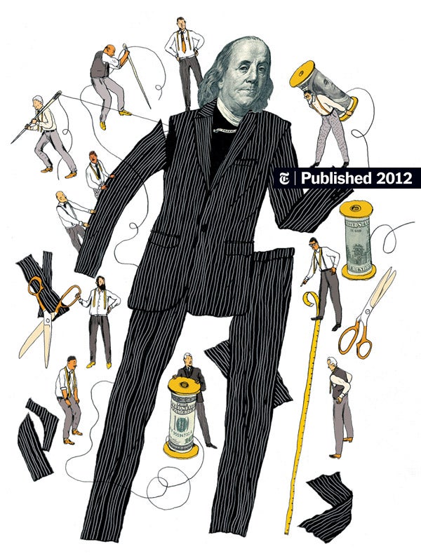 chocolateinvdr's tweet card. Tailors pose an odd riddle for our economy: Why can’t a wealthy city support a niche business like bespoke suits?