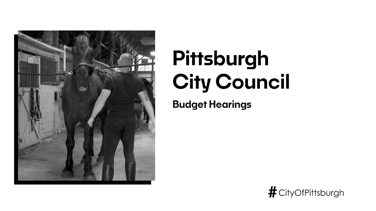 CityChannelPGH's tweet card. Pittsburgh City Council Budget Hearing - 11/17/25