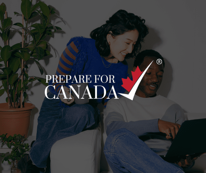 Prepare4Canada's tweet card. Find job opportunities, understand workplace culture, and learn how to advance your career as a newcomer in Canada.