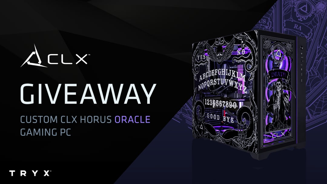 helpisuffer's tweet card. We teamed up with TRYX this spooky season to give you a chance to win a custom Oracle Limited Edition Horus gaming PC!​ ​ Specs: Horus AMD Ryzen™ 7 9800X3D 4.7GHz ASRock X870 Riptide WiFi - ATX 2x...