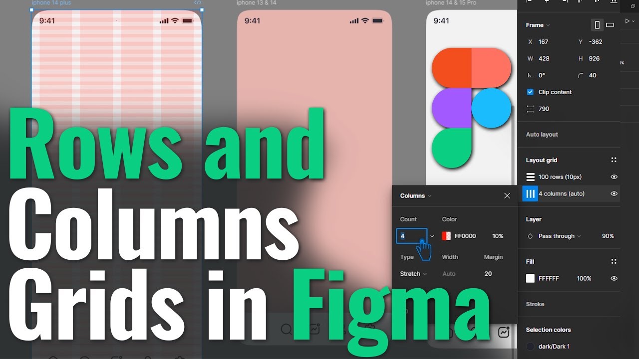 Nurealam2017's tweet card. How to Create Layout Grid in Figma | Grid Rows and Columns