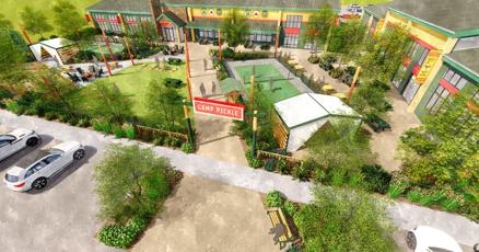 thinkConfluence's tweet card. A pickleball venue is coming to the Tulsa Premium Outlets in Jenks.