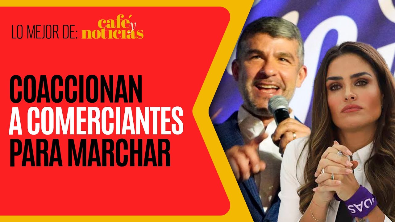 avlis_orde48415's tweet card. #LoMejor #CaféYNoticias ¬ Alessandra y Tabe llenaron marcha con gente...