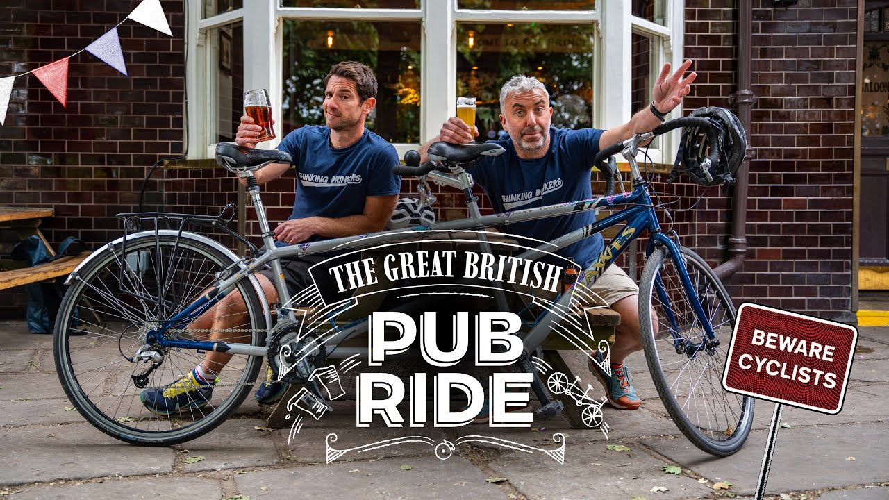 thinkingdrinks's tweet card. The Thinking Drinkers' Great British Pub Ride