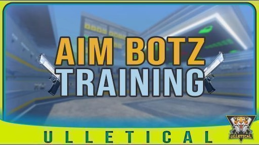 uLLeticaL's tweet card. Steam Workshop::Aim Botz - Aim Training (CS2)
