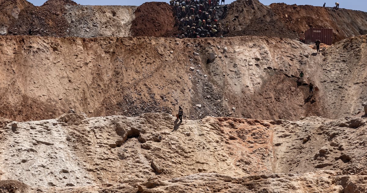 asso_soutenable's tweet card. L’accident s’est produit sur le site minier de Kalando, dans la carrière de Mulondo, à environ 42 kilomètres au sud-est de la ville de Kolwezi.