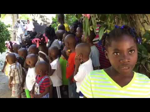 MangoTreeHome's tweet card. Christmas message from the Kids at the Mango Tree Home Haiti
