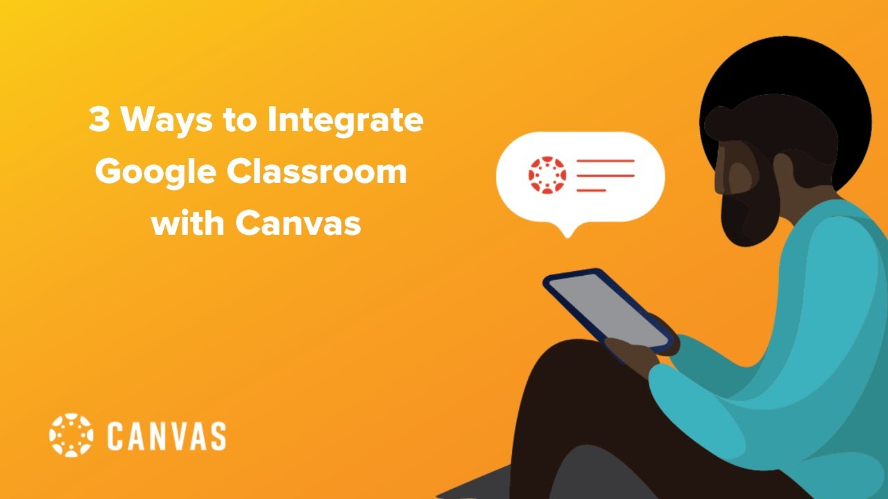 Canvas_by_Inst's tweet card. 3 Ways to Integrate Google & Google Classroom with Canvas