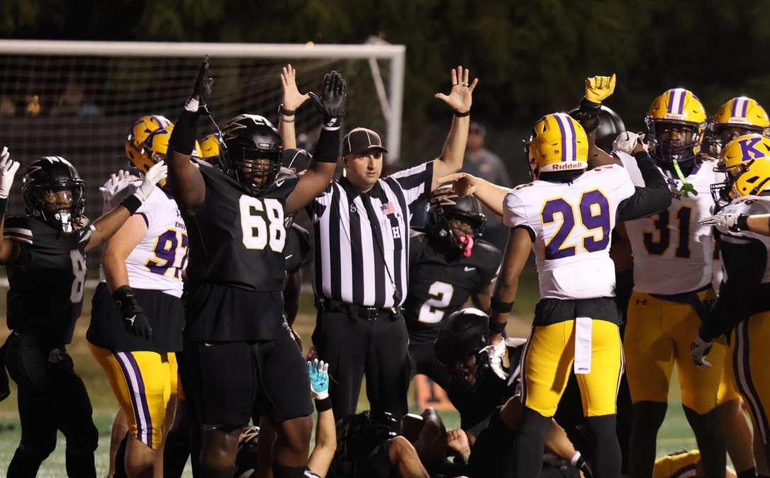 EurekaRedDevils's tweet card. EUREKA, Ill. – The Lincoln Trophy is back home. Eureka rallied from a 13-point halftime deficit to stun Knox 14-13 in a nail-biting 11th edition of the Lincoln Bowl on Saturday night at McKinzie...
